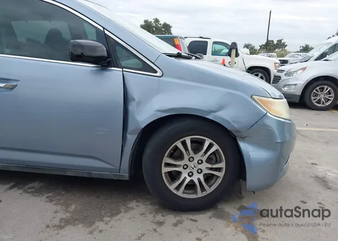 2012 Honda Odyssey Ex from USA, damaged, VIN 5FNRL5H49CB135387